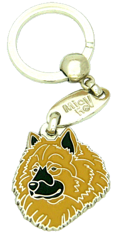 EURASIER FAWN - pet ID tag, dog ID tags, pet tags, personalized pet tags MjavHov - engraved pet tags online